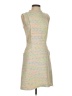 Halogen Tweed Tan Cocktail Dress Size 4 - photo 1