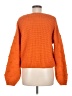 Moon & Madison 100% Acrylic Solid Orange Pullover Sweater Size M - photo 2