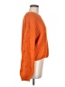 Moon & Madison 100% Acrylic Solid Orange Pullover Sweater Size M - photo 4