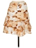 Express Floral Ivory Casual Skirt Size S - photo 2