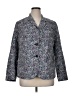 Talbots 100% Cotton Paisley Blue Blazer Size 14 - photo 1