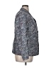 Talbots 100% Cotton Paisley Blue Blazer Size 14 - photo 4
