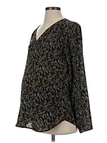 Motherhood 3/4 Sleeve Blouse (view 1)
