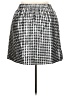J.Crew Houndstooth Silver Casual Skirt Size XXL - photo 2
