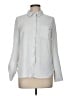 Tommy Hilfiger Solid Silver Long Sleeve Button-Down Shirt Size M - photo 1