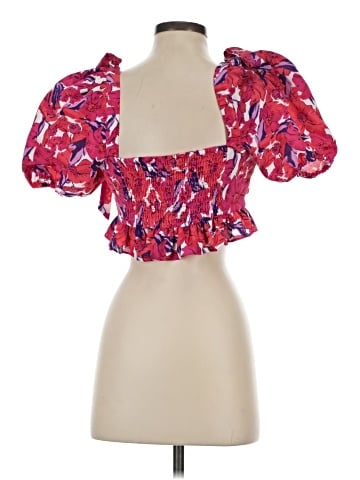 Lovers + Friends Short Sleeve Blouse (view 2)