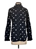 J.Crew 100% Cotton Polka Dots Black Long Sleeve Blouse Size S - photo 1