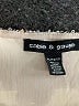 Cable & Gauge Silver Short Sleeve Blouse Size XL - photo 6