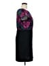 AB Studio Graphic Black Cocktail Dress Size 14 - photo 4