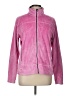 Assorted Brands 100% Polyester Pink Track Jacket Size L - photo 1