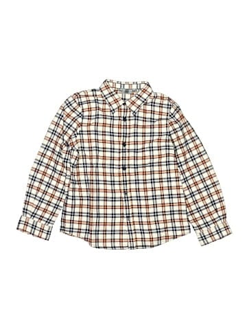 Bonpoint Long Sleeve Button-Down Shirt (view 1)