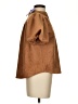 Industry Brown Short Sleeve Blouse Size S - photo 4