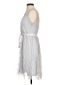 Hitherto 100% Nylon Gray Cocktail Dress Size 6 - photo 5