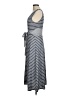 Max Studio Stripes Gray Casual Dress Size M - photo 5