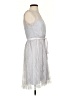 Hitherto 100% Nylon Gray Cocktail Dress Size 6 - photo 4
