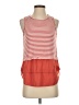 MICHAEL Michael Kors Red Sleeveless Top Size S - photo 1