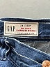 Gap 100% Cotton Stripes Blue Jeans Size 00R - photo 7