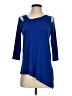Alfani Blue 3/4 Sleeve T-Shirt Size P (petite) - photo 1
