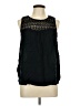 Old Navy 100% Rayon Black Sleeveless Blouse Size L - photo 1