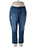 Catherines Solid Blue Jeans Size 18 (petite) - photo 1