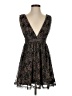 Lulus Paisley Black Cocktail Dress Size XS - photo 1
