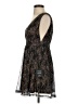 Lulus Paisley Black Cocktail Dress Size XS - photo 5