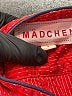 Madchen 100% Cotton Tweed Red Casual Skirt Size 4 - photo 4