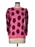 Crosby Animal Print Pink Pullover Sweater Size L - photo 1