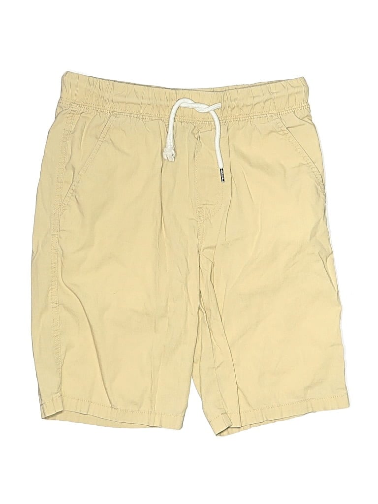 Pre-owned Tommy Hilfiger Kids' Khaki Shorts In Yellow