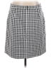Halogen Houndstooth Gray Black Casual Skirt Size 12 - photo 2