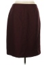 Isabella DeMarco 100% Polyester Chevron-herringbone Burgundy Formal Skirt Size 10 - photo 1