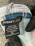 Robert Louis Plaid Blue Pullover Sweater Size 3X - photo 7