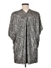 Adrienne Gray Short Sleeve Top Size M - photo 2