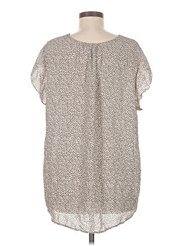 Jones New York Short Sleeve Blouse (view 2)