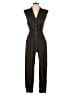 Zara Solid Green Brown Jumpsuit Size XS - photo 1