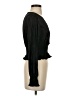 Leith 100% Polyester Black Long Sleeve Blouse Size XS - photo 4