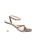J.Crew Gray Silver Sandals Size 9 1/2 - photo 1