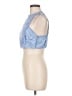 Unbranded 100% Polyester Blue Sleeveless Blouse Size M - photo 5