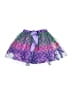 Unbranded 100% Polyester Argyle Purple Skirt Size 10 - 11 - photo 1