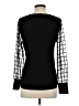 Nine West Black Long Sleeve Top Size S - photo 2