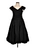Xscape Black Cocktail Dress Size 10 - photo 1