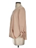 Forever 21 100% Polyester Tan 3/4 Sleeve Blouse Size S - photo 5