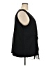 Nina Leonard Solid Black Sleeveless Blouse Size 2X - photo 4