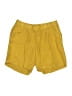 J.Jill Solid Yellow Cargo Shorts Size S - photo 1