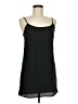Forever 21 100% Polyester Solid Black Casual Dress Size M (estimated) - photo 1