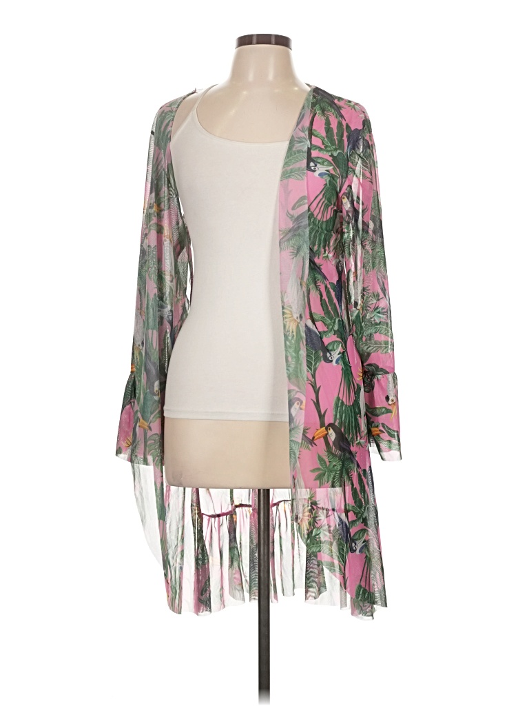 Pre-owned Unbranded Cardigan Sweater In Pink