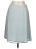 Lands' End Solid Gray Formal Skirt Size 10 - photo 1