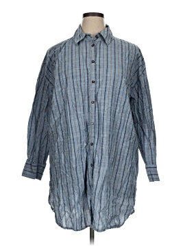 Lane Bryant Long Sleeve Button-Down Shirt (view 1)