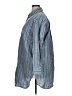Lane Bryant Stripes Blue Long Sleeve Button-Down Shirt Size 14 - 16 Plus - photo 5