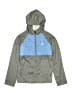 Air Jordan 100% Polyester Color Block Gray Zip Up Hoodie Size L (youth) - photo 1